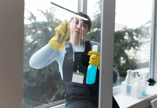 Nettoyage de vitres intérieures et extérieures à Riols